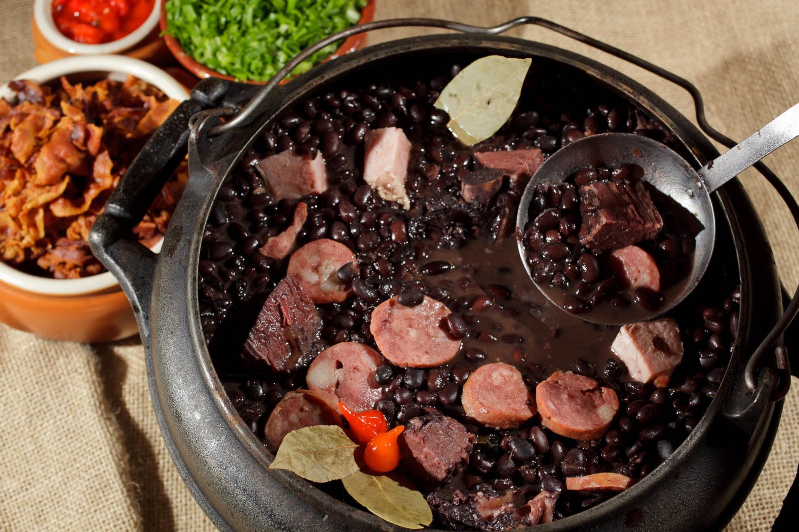 Dad’s (Bobby’s) Feijoada (Brasilian Black Bean Soup)
