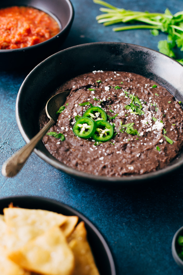 Refried Black Beans